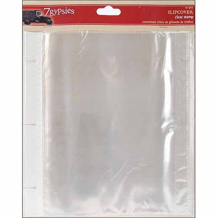 7 Gypsies 10060 Clear Stamp Revolving Holder Slipcovers 10/Pkg