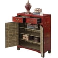 thumbnail image 2 of Convenience Concepts Touch of Asia 2-Drawer Hall Console with Shelves, 2 of 3