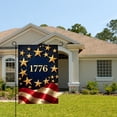 thumbnail image 2 of Amhnf American Independence Day 1776 Stars And Stripes Garden Flag For Home Outdoor Garden Yard Decor 12x18 inch, 2 of 5