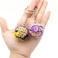 thumbnail image 3 of Nuevo Llavero 3D Graffiti Baloncesto Simulación Mini Colgante Pelota Estrella Deportes Souvenirs Fans del Deporte Especial Cumpleaños Regalo, 3 of 4