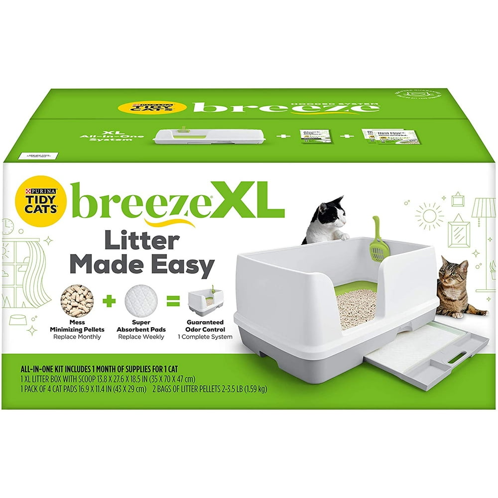 Purina Tidy Cats Non Clumping Litter System, Breeze XL AllinOne Odor