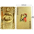 thumbnail image 4 of Premium Poker Gold Deck Of Waterproof Playing Cards For Adult - Highly Flexible, Durable Playing Cards With Great Slip & Design | With Much Better Look | Use For Party & Game | Playing Cards, 4 of 5