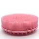 thumbnail image 1 of Masajeador de cuero cabelludo de silicona y cepillo de ducha para champú, exfoliante de baño de doble cara para cuerpo y cabello., 1 of 4