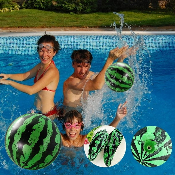 Lot De 6 Ballons Gonflables 40 Cm - PVC Résistant, Pour Plage, Piscine, Fêtes - Jouet Doux Et Sûr
