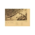 thumbnail image 2 of Historic Panoramic View - St Louis Missouri - Juehne 1894 - Vintage Wall Art, 2 of 4