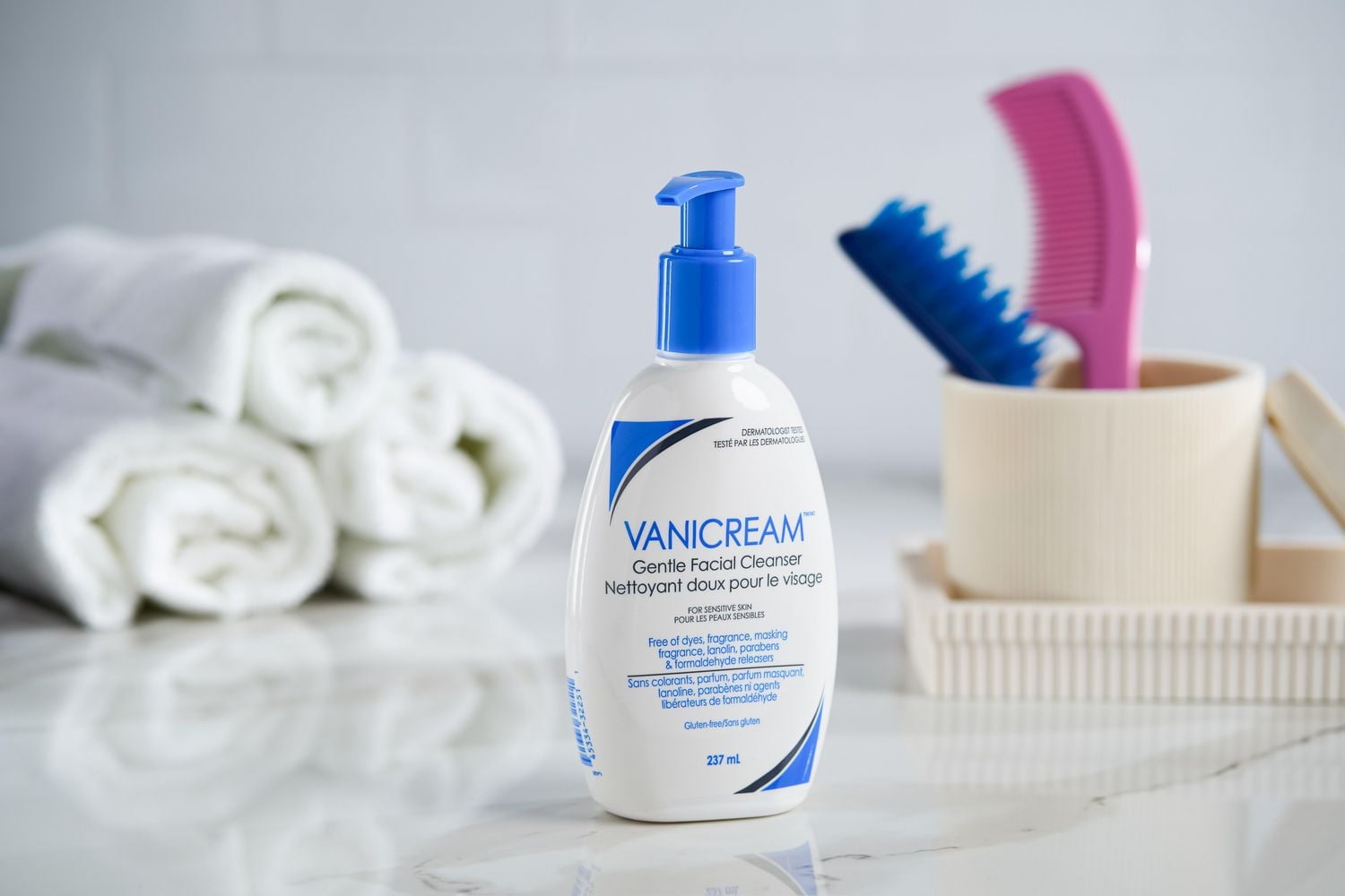 Vanicream Nettoyant doux pour le visage Nettoyant doux pour le visage pour les peaux sensibles