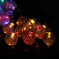 thumbnail image 3 of Zerone Solar Powered 30LED Globe Balls String Lights Waterproof Outdoor String Lights Home Garden Yard Festival Party Lamp Decoration,Warm White/Colorful, 3 of 10