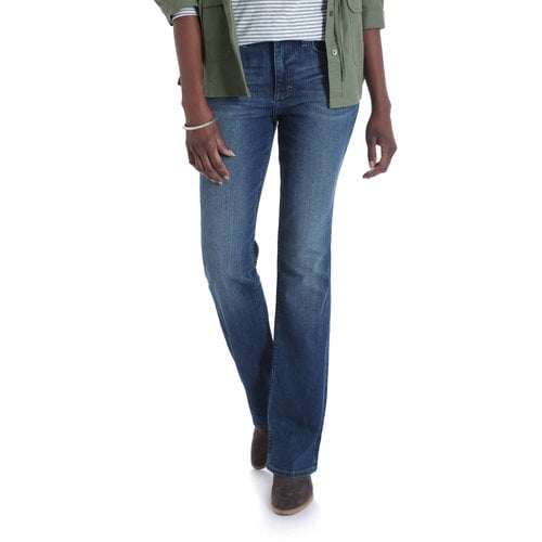 riders by lee mid rise bootcut rn 130273