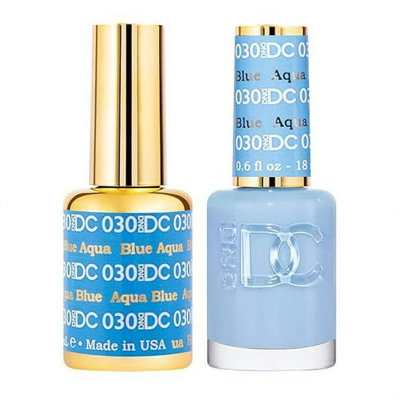 DND DC GEL DUO 030 Aqua Blue