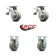 thumbnail image 2 of Service Caster Brand Replacement Caster Set for Milwaukee Work Cart 48-22-8590, 2 of 2