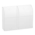 thumbnail image 2 of GUOOL TV Remote Control Holder Acrylic Organizer Desktop Desk Holder With Compartments 2 Gird, 2 of 9