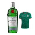 thumbnail image 1 of Ginebra Tanqueray 750 ml + Jersey Verde M, 1 of 3