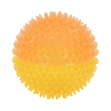 Vibrant Life Fetch Buddy Spike Ball Dog Toy, Chew Level 3, Assorted Color May