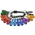 thumbnail image 3 of Drill Bit Holder Aluminum Alloy 1/4 Inch Hex Shank Drill Bit Keychain Colorful Quick Change Screw Bit Organizer with Buckle for Impact Tips Screwdriver Drill Bits, 3 of 11