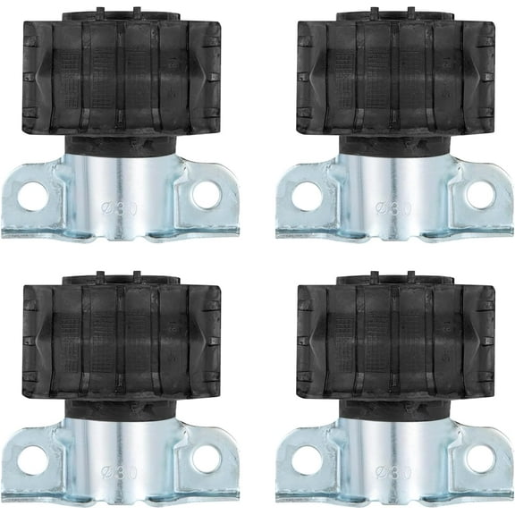4Pcs Front Sway Bar Bushing Bracket 1643231185 Compatible with Mercedes Benz GL320 GL350 GL450 GL550 ML320 ML350 ML450 ML500 ML550 ML63 AMG