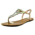 thumbnail image 2 of Material Girl Womens Swirlz Split Toe Casual Slingback Sandals, 2 of 4