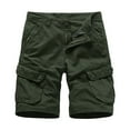 thumbnail image 1 of Teissuly Summer Shorts Discount Men's Plus Size Cargo Shorts Multi-Pockets Relaxed Summer Beach Shorts Pants, 1 of 2