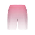 thumbnail image 5 of biudgviw Women's Gradient Casual Shorts Drawstring Elastic Waist Summer Shorts Loose Trendy Lounge Shorts with Pockets, 5 of 5