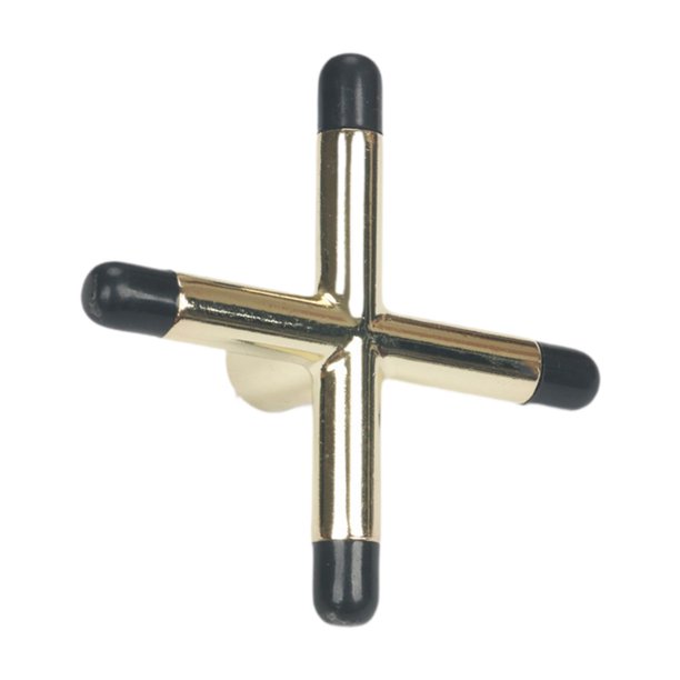 Cabezal de puente para taco de billar Accesorios de billar Taco de billar de fácil instalación Oro Negro