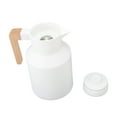 thumbnail image 1 of Coffee Carafe, Vacuum Insulation Coffee Bottle Wide Mouth  For Beverage White, 1 of 8