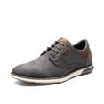 thumbnail image 1 of Zapatos Oxford Casual de Vestir para Hombre Bruno Marc Gris Talla 9.5, 1 of 7