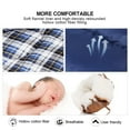 thumbnail image 5 of RedSwing Cotton Flannel Adult Sleeping Bag for Camping and Backpacking, Cold-Weather Envelope Sleeping Bag with 4lbs Filling Options, 5 of 8