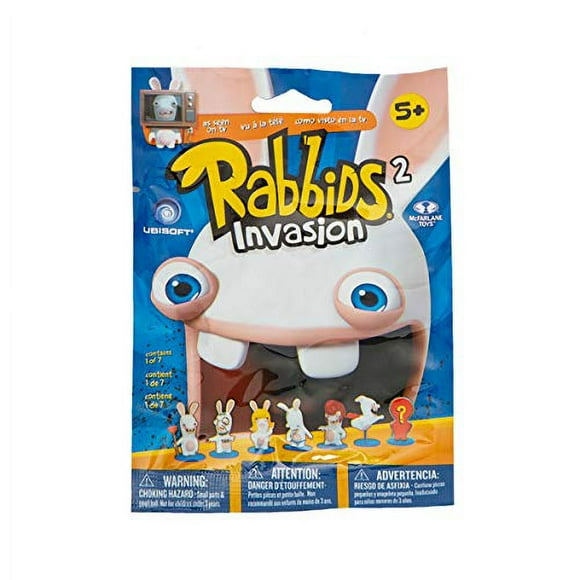 Nickelodeons Rabbids Invasion 2" Collectibles Série 1 (1 Pack Aveugle)