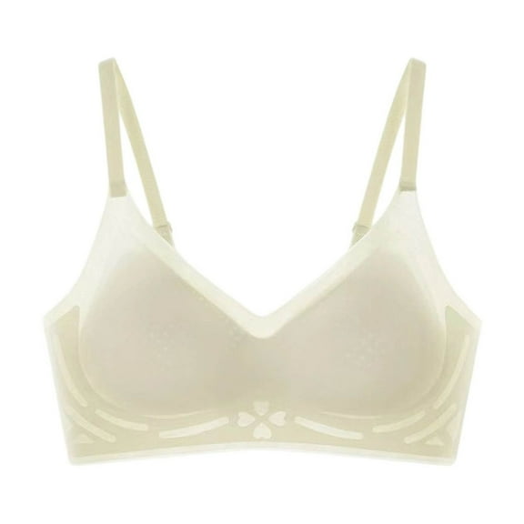 Xucatan Seamless Bras for Women No Underwire Wireless Comfortable Push Up Bra Seamless Full Coverage No Underwire Supportive T Shirt Bras Gift