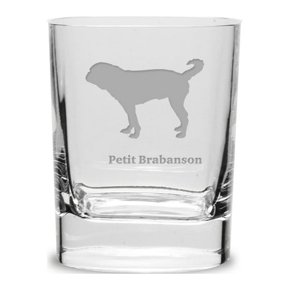 Petit Brabanson Luigi Bormioli 11.75 oz Square Round Double Old Fashion Glass