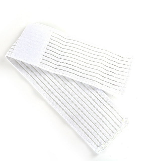 Sport Wrist Bandage Adjustable Elaborate Compression Brace Wrap Bodybuilding Bar Sprain Support Body Recovery Pain Relief White