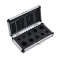 thumbnail image 2 of Kit extractor de tuercas de impacto de 10 piezas, herramienta de extracción de pernos dañados, se adapta a tamaños de 9mm a 19mm, herramientas de Caja pequeña, 2 of 8