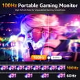 thumbnail image 3 of Monitor portátil cocopar 18.5" 1080P IPS 100 Hz 120% sRGB, 3 of 7