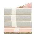 thumbnail image 5 of Unique Loom Outdoor Striped Collection Area Rug - Dash (2'  x 8' Runner Pink and Lavender/Ivory), 5 of 9