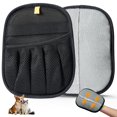 thumbnail image 1 of Removedor de pelo para mascotas, guantes electrostáticos para depilación de mascotas, removedor de pelo reutilizable para sofá, muebles, alfombras, cortinas, manoplas de aseo de mascotas (1, 1 of 7