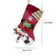 thumbnail image 3 of Kadlawus Christmas Clearance Christmas Stockings Christmas Decoration Socks Christmas Gift Socks Hanging Christmas Socks Decoration Three Dimensional Pattern Christmas Decoration Socks, 3 of 6