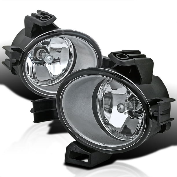 Spec-D Tuning Chrome Housing Clear Lens Fog Lights + H11 Bulbs + Switch + Wiring Included Compatible with Nissan Altima 2002-2006 L+R Pair Assembly - Walmart.com 2002 Nissan Quest Se Foglights Wiring Diagram Walmart