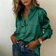 thumbnail image 2 of TaTaai Casual Denim Blouse for Women, Long Sleeve Cardigan Jacket with Pockets, Soft Loose Fit Top, Ideal for Fall Season, Thanksgiving and Everyday Activities Gift, 2 of 9