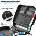thumbnail image 4 of FORMRS Zipper Binder with Shoulder Strap 2-inch Ring 500 Sheet Capacity File Bag, Colorful Round, 4 of 5