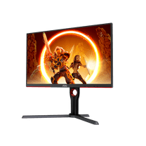 AOC Q27G3XMN 27" Mini LED Gaming Monitor, 2K QHD 2560x1440, 180Hz 1ms, 2X HDMI 2.0, 2X Display Port, Height Adjustable, Xbox/PS5/Switch Ready, 3-Year Zero-Bright-dot