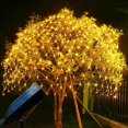 thumbnail image 5 of Luz LED de red de pesca solar para exteriores, decoración de luces navideñas, iluminación de estrellas, cadena de luces de bajo voltaje de 24 V, luz blanca cálida, 5 of 5