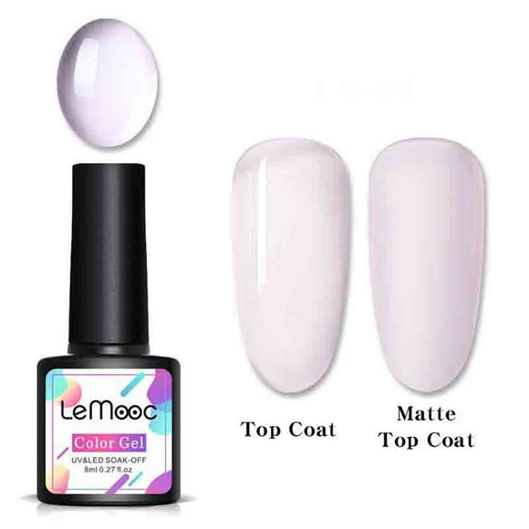 Pegamento para Esmalte de manicura onlyliua 8 Ml mate