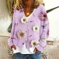 thumbnail image 1 of LOVZFMLL Cardigan pour Femmes Cardigan Décontracté à Boutons Veste Manteau de Mode Imprimée, 1 of 5