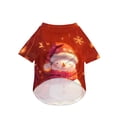 thumbnail image 3 of Christmas Dog Pajamas Xmas Pet Pjs with Snowman Elk Patterns Christmas Dog Onesie Jumpsuits Jammies Clothes Stretchy Shirts Comfy Outfit Costume Apparel for Small Medium Large Dogs, 3 of 5