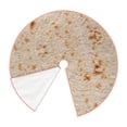 thumbnail image 3 of Bingfone Christmas Tree Skirt Mat Christmas Decoration Interior 48"-Tortilla, 3 of 8