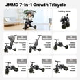 thumbnail image 2 of Triciclo JMMD Baby 7 en 1 multifuncional de 18 meses a 5 años, 2 of 8