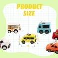 thumbnail image 6 of 20 PCS Pull Back City Die-Cast Cars Trucks Vehicles Toy Stocking Stuffers for Toddlers Kids Grandkids Party Favor Goodie Bags Stuffers for Kids Christmas Birthday Gifts, 6 of 7