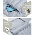 thumbnail image 4 of Pioneer Camp Men's Packable Puffer Jacket, Hooded with 6 Pockets, 4 of 6