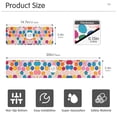 thumbnail image 3 of Yayeee Faucet Mat for Kitchen Sink 30" Diatomite Long Splash Guard Pad, Watercolor Circles, 2 Pack, 3 of 7