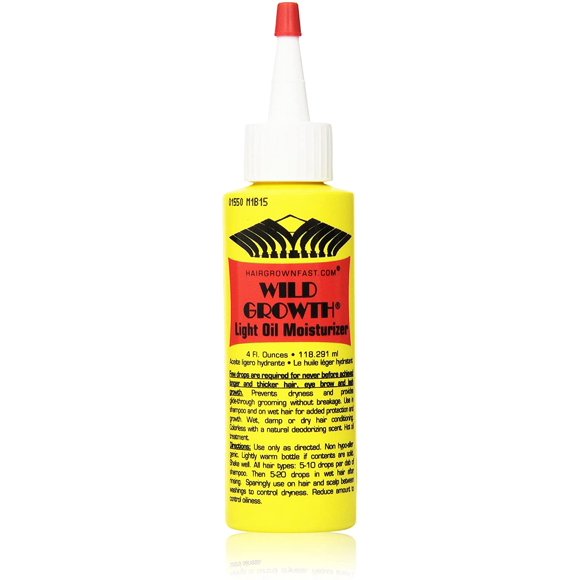 Wild Growth Light Oil Moisturizer (4oz)