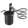 thumbnail image 2 of Soporte para secador de pelo Inteprter Accesorios de baño negro, 2 of 6